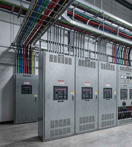 Montagem técnica de quadros elétricos de distribuição industrial